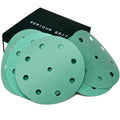 Serious Grit - 5-Inch 9-Hole Sanding Discs - Fine Grit Assortment - 50 Pack - size: High Grit
