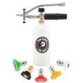 Tool Daily Foam Cannon with Dual Connector Accessory, 1/4" Quick Connect - style: Foam Cannon with Dual Connector