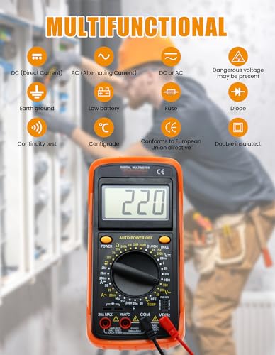 Digital Multimeter Tester Multimeter for Electrical Applications - style: Model 1