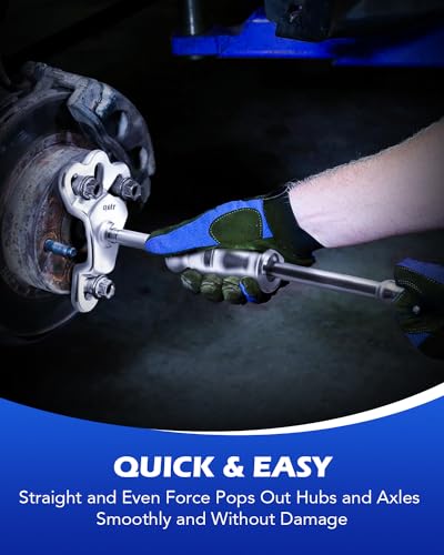OMT Rear Axle Bearing Puller Tool Kit and Slide Hammer Set - color: Silver Puller, size: 8pc Slide Hammer Puller Set