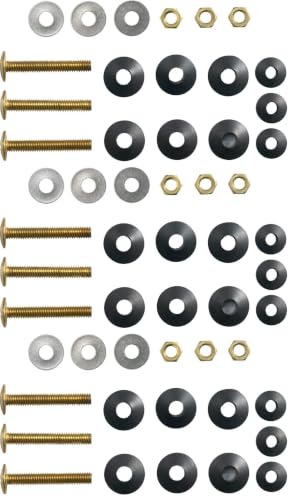 KOHLER Genuine Part GP52050 Tank Bolt Accessory Pack, 5/16" X 3" (Pack of 3) - size: 5/16" X 3" (Pack of 3)