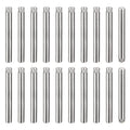 uxcell 4x35mm 304 Stainless Steel Dowel Pins, 50Pcs Knurled Head Flat Chamfered End Dowel Pin, Wood Bunk Bed Shelf Pegs Support Shelves Fasten Elements - size: 4x35mm