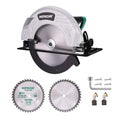 Hoteche 12-Inch Circular Saw 4-HP Compact Portable Table Saw with Saw Blade for Desktop Use - size: 12-Inch 2800W