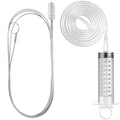 Gisafai 3 Pcs 59'' Refrigerator Cleaning Kit with 100 ml Syringe - size: 59'' Ice Water Tube