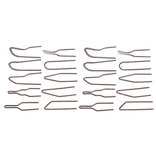 Burning Wire Tip, 20 Pieces Pyrography Tip Nibs Kit Wood Burning Pyrographic Tip Kit Metal Alloy Carving Heating Pen Nibs High Impedance No Bend Heating 30-50W Pyrography Machine Accessory Tool