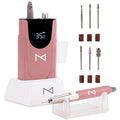 M Max Nail Drill, Brushless 2-in-1, 35000 RPM, Cordless | Rose Gold - size: Standard - Rose Gold