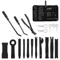GOOACC 19Pcs Trim Removal Tool Set with Storage Bag - color: Black