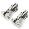 Ravinte European Kitchen Cabinet Hinges, Soft Close, Insert, 10 Pack | 5 Pairs, Satin Nickel, Cabinet Door Hinges, Adjustable Concealed Cabinet Cup Style, Heavy-Duty for Frameless Door - size: Insert