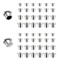 ELANE 48 Pcs Dowel Centering Pins,Metal Dowel Pins Dowels for Woodworking ( 1/4,5/16,3/8,1/2 ) (48)