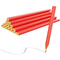 Carpenter Pencils for Construction Woodworking Scriber Marking Tool Heavy Duty Contractor Building Pencil (25 PCS) - color: 25 PCS FBA