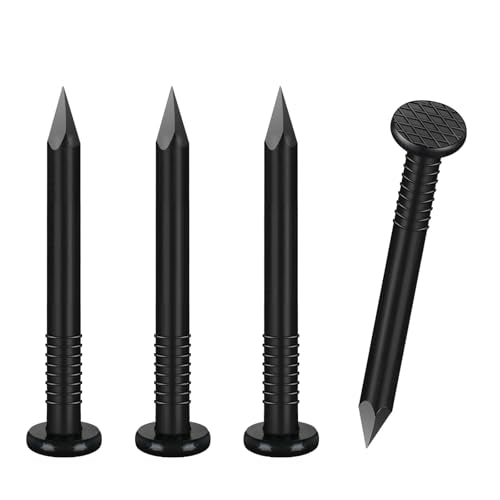 VGBUY 1412PCS Hardware Nails, 3/4 Inch Flat Head Black Nails for Hanging Pictures,Picture Hanging Nails, Small Nails, Wall Nails, Wood Nails, Finishing Nails - color: Black, size: 3/4 in