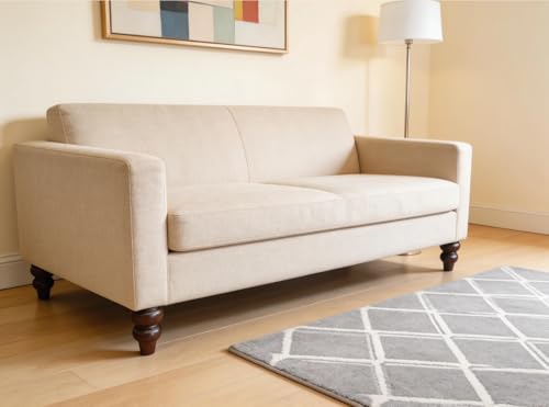 SHANJUE 6 Inch Sofa Legs Wood Round Furniture Feet for Dresser Couch, 4PC - size: 6 inch