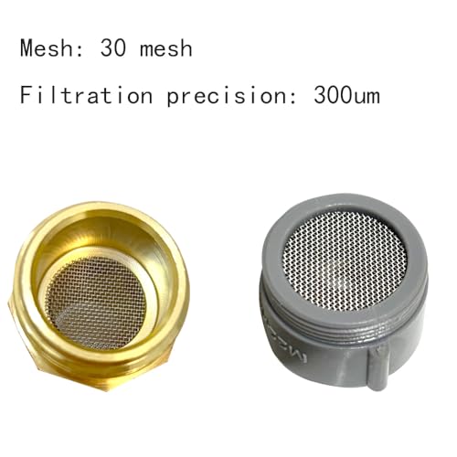 100 PCS 5/8 Inch (.625"/15.88mm) 304 Stainless Steel Faucet Screen Replacement, Faucet Aerator Screens,Faucet Aerator