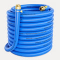 SPECILITE Hot/Cold Rubber Garden Water Hose 100 ft x 1", -50℉ to 190℉, Blue - color: 1'' Blue, size: 100 FT
