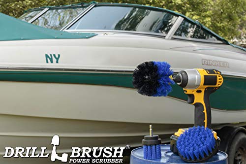 Drill Brush - Drill Brush Attachment - Drill Brush Power Scrubber - color: Blue