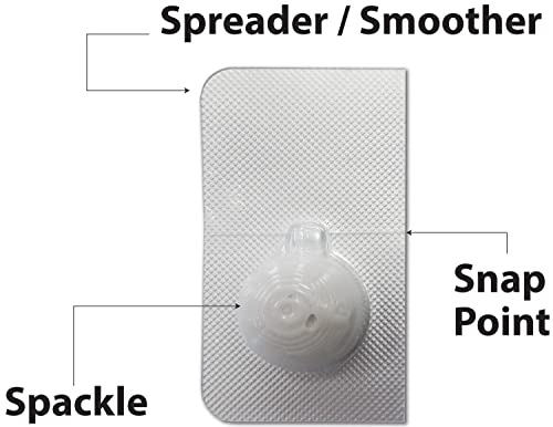 ALLWAY SNP6 Small Hole Filler Repair Kit Multipack, Includes 6 Pods
