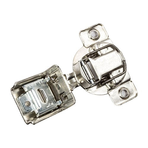 2 Pack Rok Hardware Grass TEC 864 108 Degree 1-1/4" Overlay Self Close Screw On Compact Cabinet Hinge 04493-15 3-Way Adjustment 45mm Screw Hole Pattern
