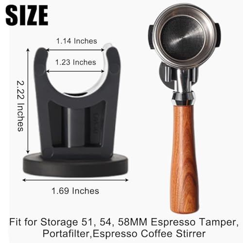 Magnetic Hand Tamper Holder, Coffee Portafilter Rack