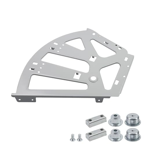 Coshar 2Pcs 3 Layers Shoes Drawer Hinges Fan Shape Shoe Cabinet Rack,Grey | 3 Layers,Stainless Steel Shoe Cabinet Rack Flip Frame, Replacement Fittings, Furniture Parts Hardware - color: Gray, size: 3 Layers