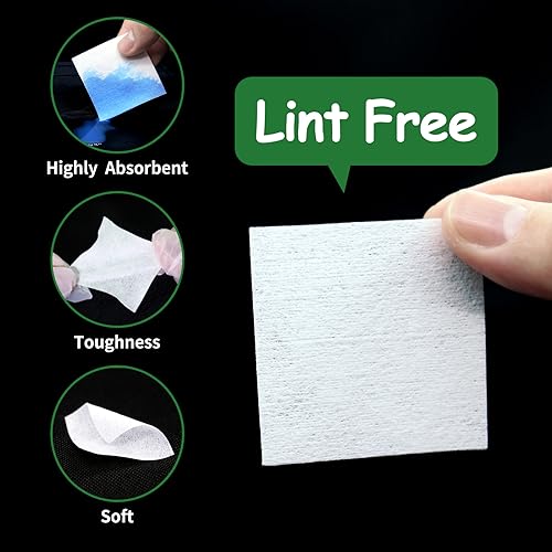 1700PCS gun cleaning supplies—1500PCS Gun Cleaning Patches +200PCS Gun Cleaning swabs,2"x2"Lint Free Gun Cleaning Rags,6"Long Cotton swabs for 9mm and All Caliber of Firearms.Gun Cleaning Kit - color: 1000Patches + 300Pointed Swab