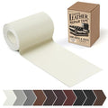 Leather Repair Patch, Self Adhesive Leather Repair Tape Kit Cream - color: Beige White, size: Litchi Grain 3 x 60 In