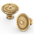 Asidrama 10 Pack Champagne Bronze Kitchen Cabinet Knobs - color: Champagne Bronze, size: Single Hole Knob