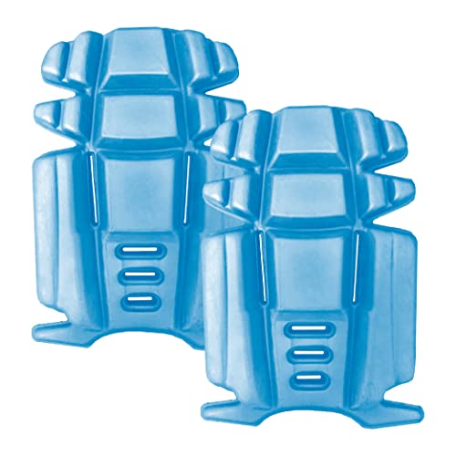 No Strap Knee Pad Insert for Work Pants, Uniforms, and Tactical Pants, Breathable Pocket Knee Pads for Gardening, Construction, Flooring, Cleaning, and Garage, 9.3''×6.5''×1'', Blue - size: 1 pair 9.3''×6.5''×1''