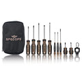 Spec Ops Tools Screwdriver Set for Professional Construction & Jobsite Use, Phillips and Slotted Drivers with Magnetic Tips, 10-Piece