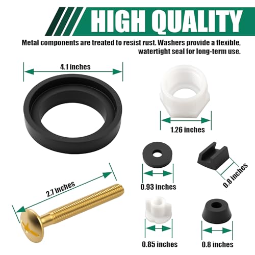 99-660 Tank to Bowl Bolt & Gasket Kit for Gerber Toilets