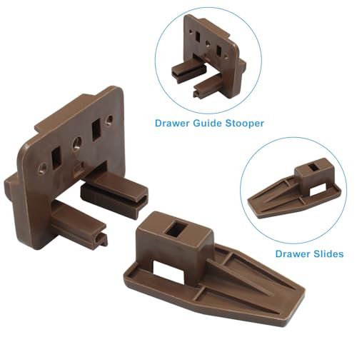 Drawer Track Guide Kits, 12 Set