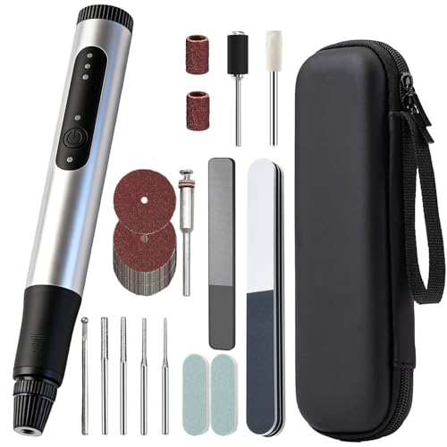 3.6V Mini Grinder Portable Small Electric Grinder Polishing Engraving Straight Grinder Household Mini Electric Drill-3.6V Rotary Tool-Starter Kit