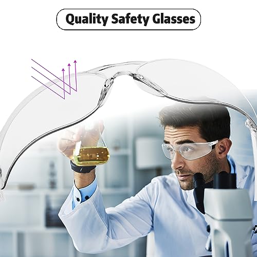 Salfboy Ansi Z87.1 Safety Glasses Men - color: 10 Mix
