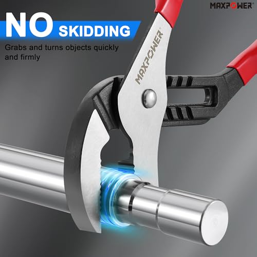 MAXPOWER 16-inch Groove Joint Pliers, 3.34-inch Jaw Opening - size: 16"