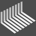 Shelf Bracket 6 Pack 12" Lx8 H 5mm Thick Heavy Duty White L Brackets - color: White-8pack, size: 12"Lx8"Wx1.5"W