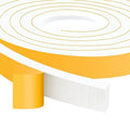 Heavy-Duty Foam Weather Strip, Wide Gap Filler, 40Ft Bulk Pack - color: White, size: 1 In x 1/2 In x 40Ft