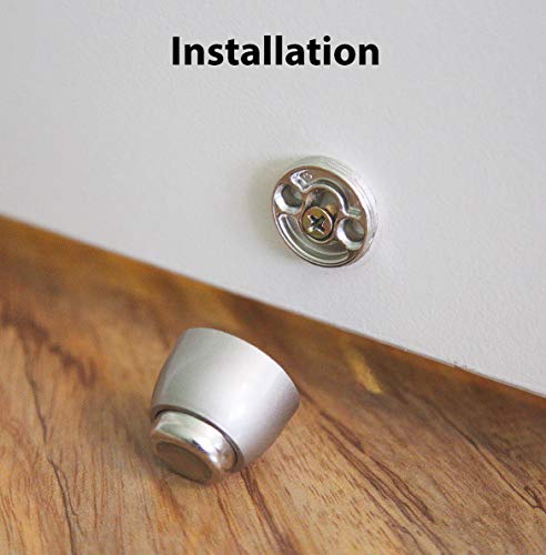 Magnetic Door Stop - Charcoal Black - 1pc - color: Charcoal Black