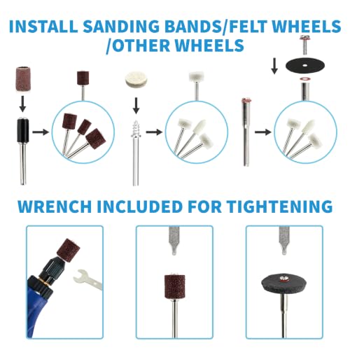652-Piece Rotary Tool Accessory Kit, Dremel Compatible