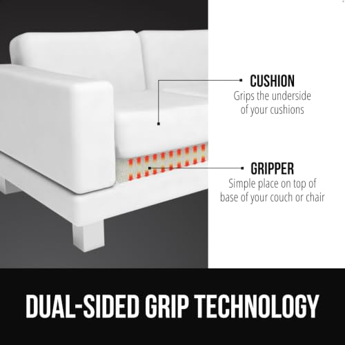 Gorilla Grip Non Slip Armchair Gripper to Prevent Sliding, 24x24 - size: 24x24 Armchair