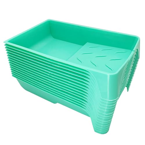 4 Inch Paint Tray, 15 Pack Plastic Paint Roller Tray - size: Paint Tray,15 Pcs