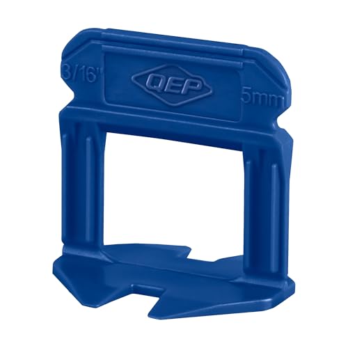 QEP 99774 LASH XL Tile Leveling System Clips for 3/16" Grout, Blue (500-pack)