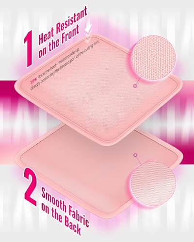 Mancro Hair Tools Travel Bag, Carrying Case Compatible with Shark Glam - color: Pink, size: X-Large