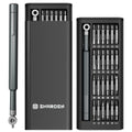 SHARDEN Precision Screwdriver Set for Electronic Repair 60 in 1 | Small Screwdriver Set, Magnetic Repair Tool Kit for Laptop, iPhone, Cell Phone, PC, MacBook, Computer, PS5, Glasses, Watch - color: 60 in 1 Black