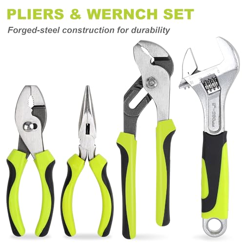 FASTPRO 225-Piece Home Repairing Tool Kit with Tool Box