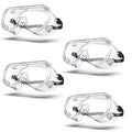 Anti-fog Safety Goggles ANSI Z87.1,Adjustable Chemistry Lab Goggles Over Glasses - color: Transparent 4pcs