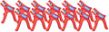 WEICON Wire Stripper No. 6 | 12-Pack | Approval up to 1000 Volt | VDE-Tested | Stripper | Stripping Tool | Stripping Tool for Round Cables 0.2-6mm² (24-10 AWG) | red | 100% Made in Germany - size: 12er Set