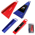 WORKPRO 4-Pack Magnetic Wrench Organizer,15-Slot and 12-Slot Gripper Holder - style: Gripper Wrench Organizer(4PC)