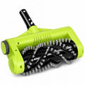 Sepetrel Electric Pool Brush Head, Cordless Motorized Pool Scrubber for Inground & Above Ground Pools, IPX8 Waterproof Shaftless Magnetic Drive Roller Brush for Waterline & Wall Cleaning - size: 11" SP251