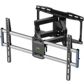 Outdoor TV Wall Mount for 47-90" TVS, Full Motion Weatherproof TV Bracket - size: For 47" to 90" TVs
