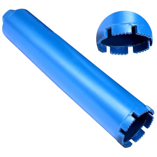 2" Wet Core Drill Bits with 1-1/4"-7 Thread Featuring 15.74" Drilling Depth 10mm Diamond Segment Specifically Designed for Heavy-Duty Applications in Reinforced Concrete Brick and Masonry - size: 2 Inch | 51mm