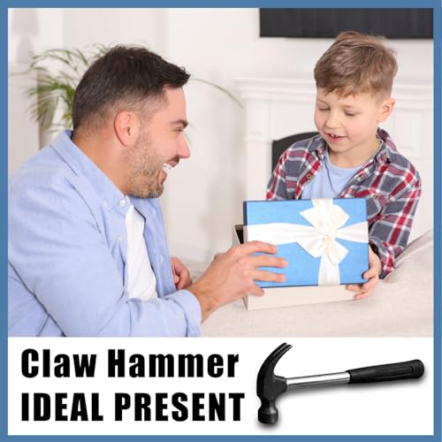 44 Pcs Claw Hammer Bulk with Soft Rubber Handle Multifunction Mini Sledge Lightweight Camping Tools Small Stubby Hammers for Kids Home Jewelry Making Woodworking Craft DIY